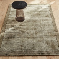 Ковер Ручной работы Tencel Burada 120 x 180 см зеленый AM.PM  фото, kupilegko.ru